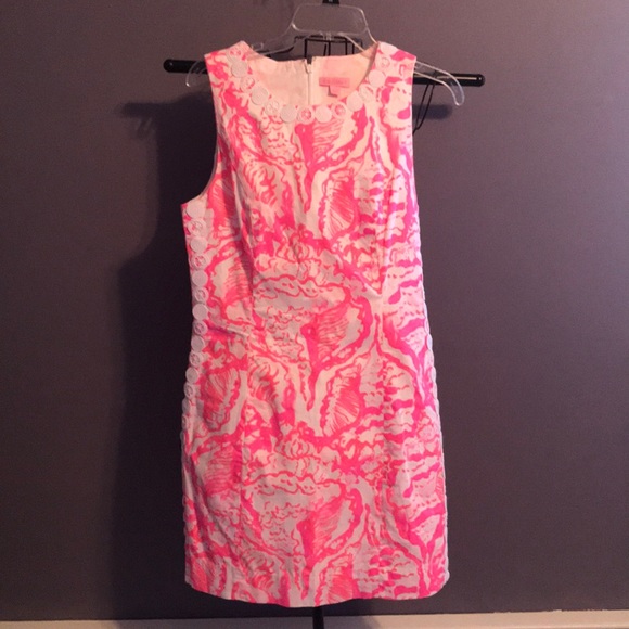 Lilly Pulitzer NWT Mini Mila Shift in Coral Reef Beside The Point
